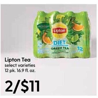Hy-Vee Lipton Tea offer