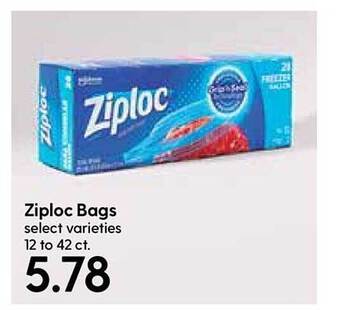 Hy-Vee Ziploc Bags offer