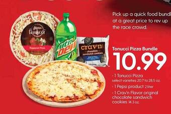 Hy-Vee Tonucci Pizza Bundle offer