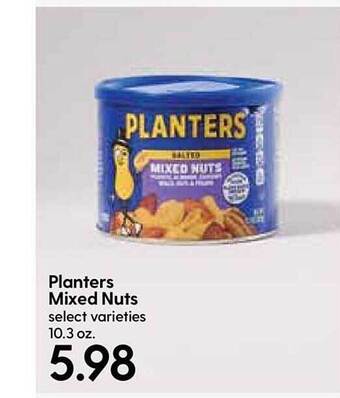 Hy-Vee Planters Mixed Nuts offer