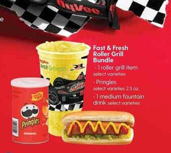 Hy-Vee Fast & Fresh Roller Grill Bundle offer