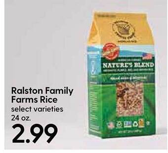 Hy-Vee Ralston Family Farms Rice offer