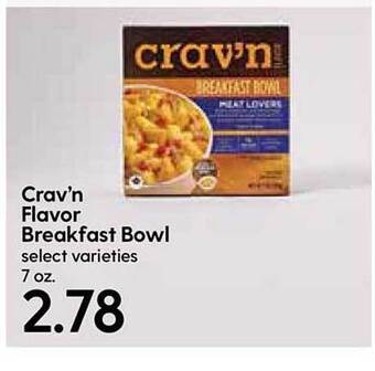 Hy-Vee Crav'n Flavor Breakfast Bowl offer