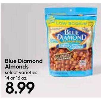 Hy-Vee Blue Diamond Almonds offer