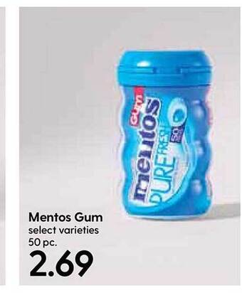 Hy-Vee Mentos Gum offer