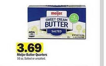 Meijer Meijer Butter Quarters offer