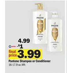 Meijer Pantene Shampoo Or Conditioner offer