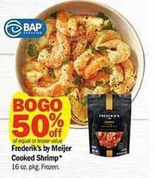 Meijer Frederik's By Meijer Cooked Shrimp offer