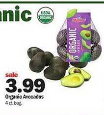 Meijer Organic Avocados offer