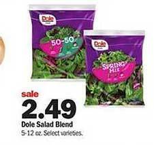 Meijer Dole Salad Blend offer