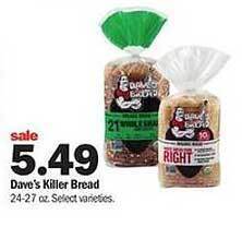 Meijer Dave's Killer Bread offer