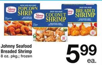 Safeway Johnny Seafood Breaded Shrimp offer