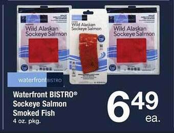 Safeway Waterfront Bistro Sockeye Salmon Smoked Fish offer
