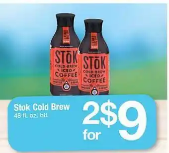 Safeway Stok Cold Brew offer