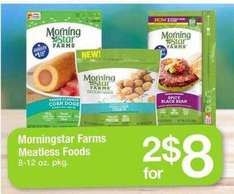Safeway Morningstar Farms Meatless Foods offer