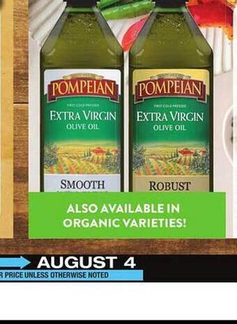 Safeway Pompeian Extra Virgin Olive Oil offer