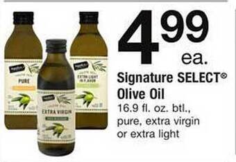 Safeway Signature Select Olive Oil offer
