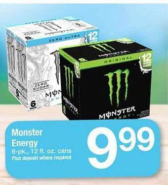 Safeway Monster Energy offer