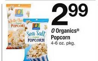 Safeway O Organics Popcorn offer