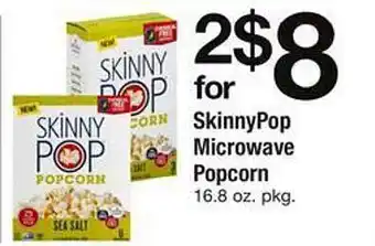 Safeway Skinnypop Mcrowave Popcorn offer