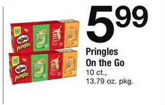 Safeway Pringles On The Go offer