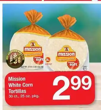 Safeway Mission White Corn Tortillas offer
