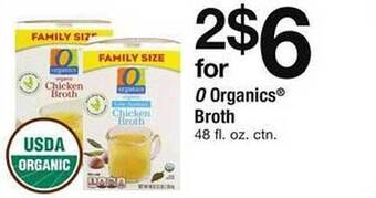 Safeway O Organics Broth offer