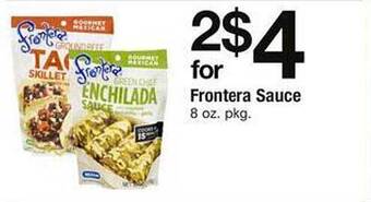 Safeway Frontera Sauce offer