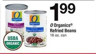 Safeway O Organics Refried Beans offer