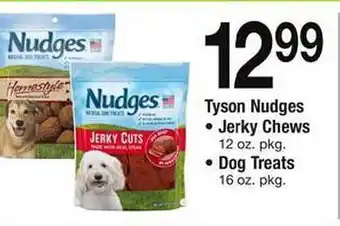 Safeway Tyson Nudges : Jerky Chews, Dog Treats offer