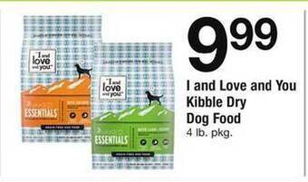 Safeway I And Love And You Kibble Dry Dog Food offer