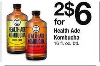 Safeway Health Ade Kombucha offer
