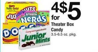 Safeway Theater Box Candy offer
