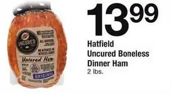 Safeway Hatfield Uncured Boneles Dinner Ham offer