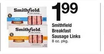Safeway Smithfield Breakfast Sausage Links offer