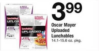 Safeway Oscar Mayer Uploaded Lunchables offer