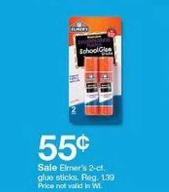 Target Elmer's 2-ct Glue Sticks offer