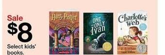 Target Select Kids Books offer