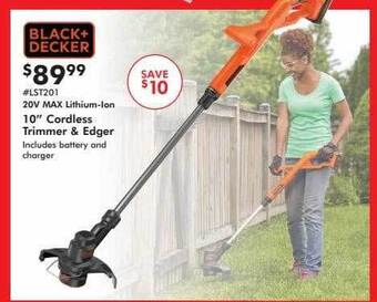 Valu Home Centers Black+decker 20v Max Lithium-lon 10 offer