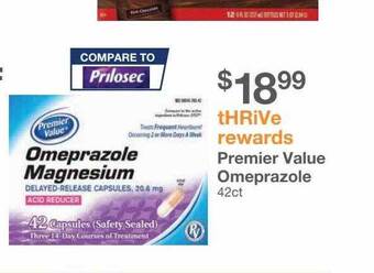Kinney Drugs Premier Value Omeprazole offer