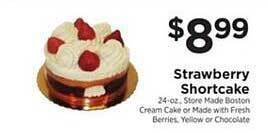 ShopRite Strawberry Shortcake offer
