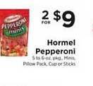 ShopRite Hormel Pepperoni offer