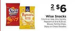ShopRite Wise Snacks offer