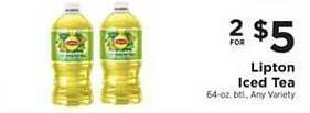 ShopRite Lipton Iced Tea offer