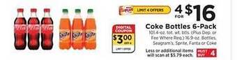 ShopRite Coke Bottles 6-pack offer