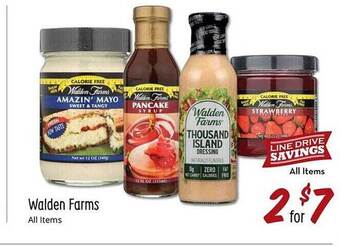 Sprouts Farmers Market Walden Farms offer