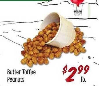 Sprouts Farmers Market Butter Toffee Peanuts offer