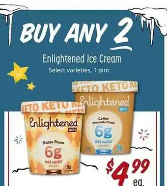 Sprouts Farmers Market Enlightened Ice Cream offer