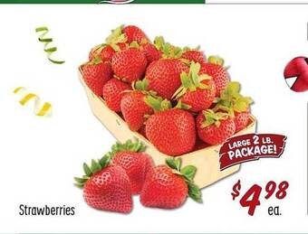 Sprouts Farmers Market Strawberries offer