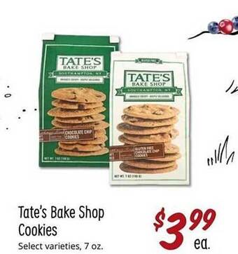 Sprouts Farmers Market Tate's Bake Shop Cookies offer